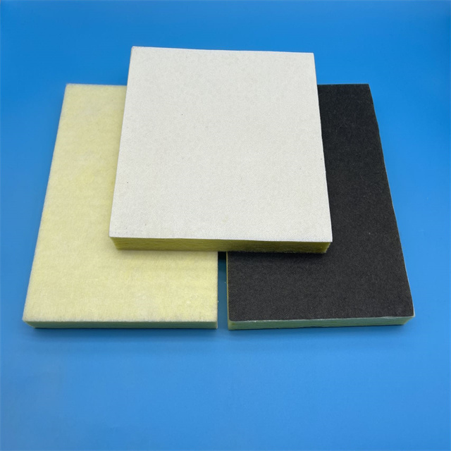 Acoustic Fiberglass Fleece As Base Material for Acoustic Ceiling Tile Decorative Wall Board 